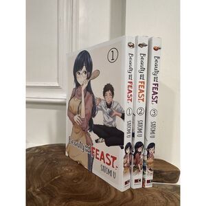 Beauty And The Feast by Satomi U 1-3 Volumes Japanese Manga In English Paperback